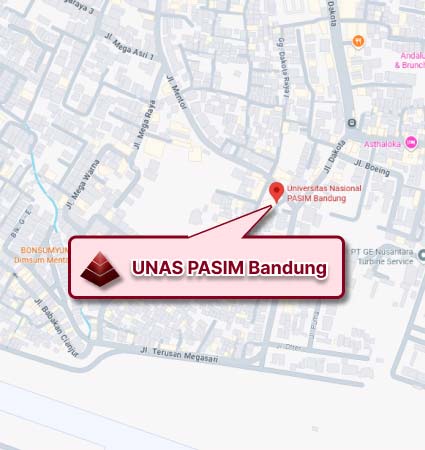 Peta & Lokasi Kampus UNAS PASIM Nomor